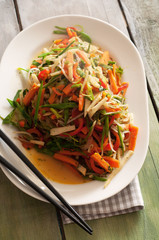 Chinagemüse mit Sojasauce