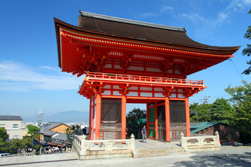 Obraz premium Kiyomizudera Temple, Kyoto, Japan..
