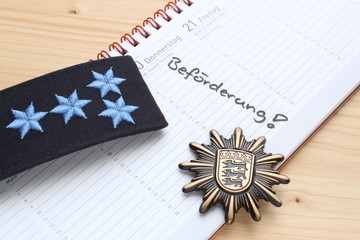Beförderung bei der Polizei