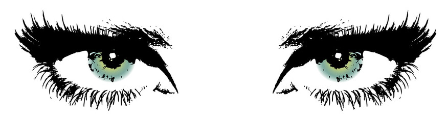 women's eyes