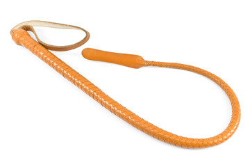 Leather whip