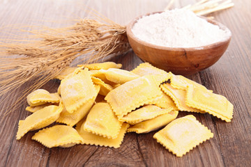 raw ravioli