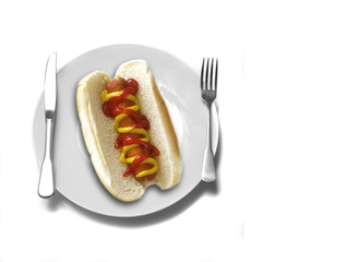 Dinner Place Setting at Table