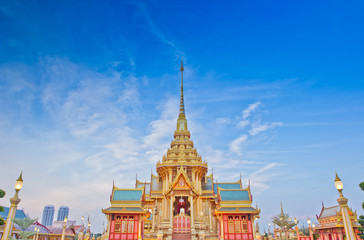 Thai royal funeral.