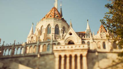 Obraz premium Fisherman's Bastion in Budapest, Hungary