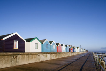 Beach Huts, Southwold, Suffolk, England