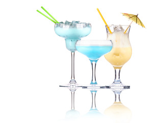 alcoholic cocktail set