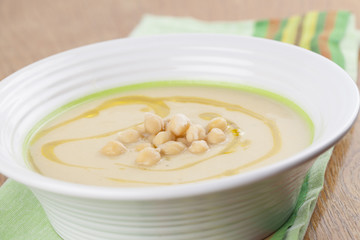 Chickpeas soup