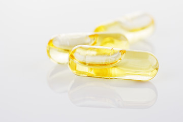 Cod-liver oil capsules
