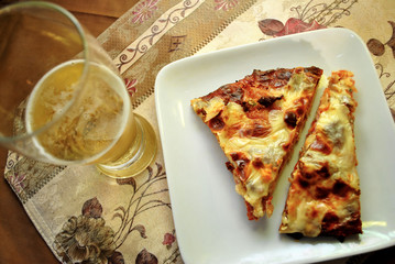 Pizza and Beer
