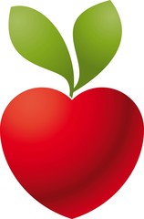 Logo love apple