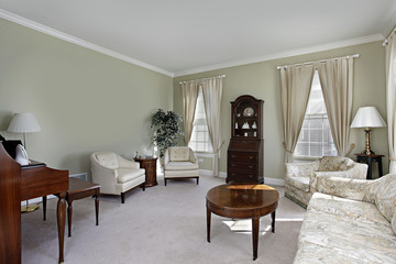 Traditional living room