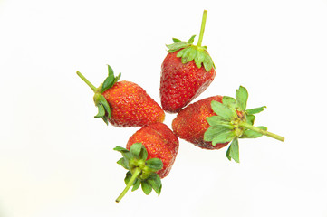 Strawberry on a white background