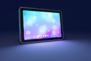 modern touchscreen tablet