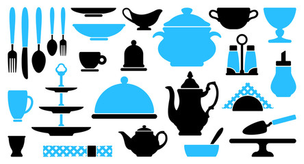 Tableware icons