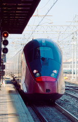 Obraz premium high speed train