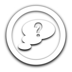 question vignette blanche