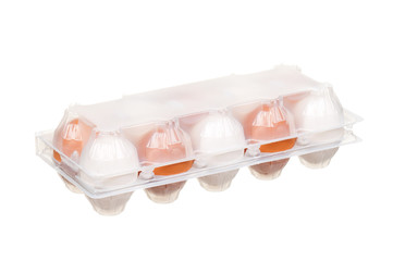 Eggs in box