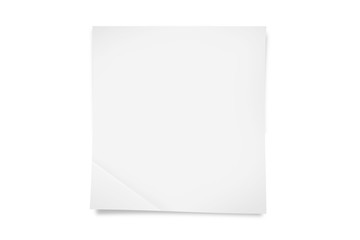 White Sticky Note