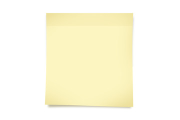 Yellow Sticky Note