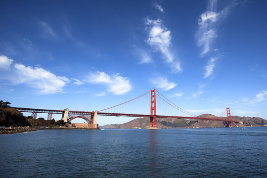 famous Golden Gate Bridge