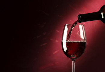 Fototapeta na wymiar wino czerwone