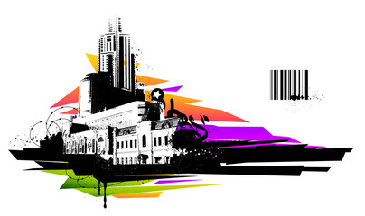 Obraz premium Urban design