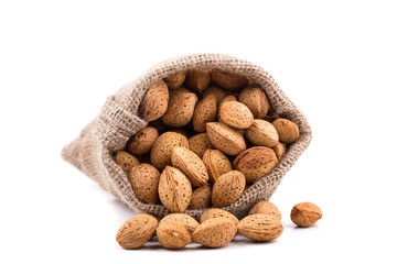 almonds in a bag