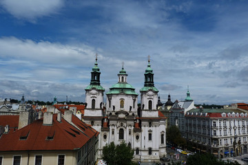 Obraz premium Chiesa di San Nicola, Praga, Repubblica Ceca