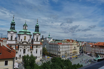 Fototapeta premium Chiesa di San Nicola, Praga, Repubblica Ceca