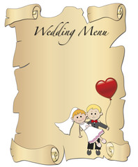 wedding menu
