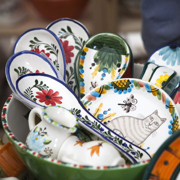 color mugs on russian flea market for sale