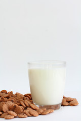 chocolate cereal, Macro closeup for design work