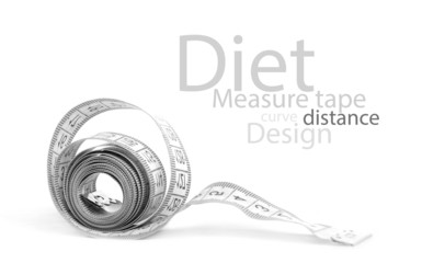 Measuring tape of the tailor for you design
