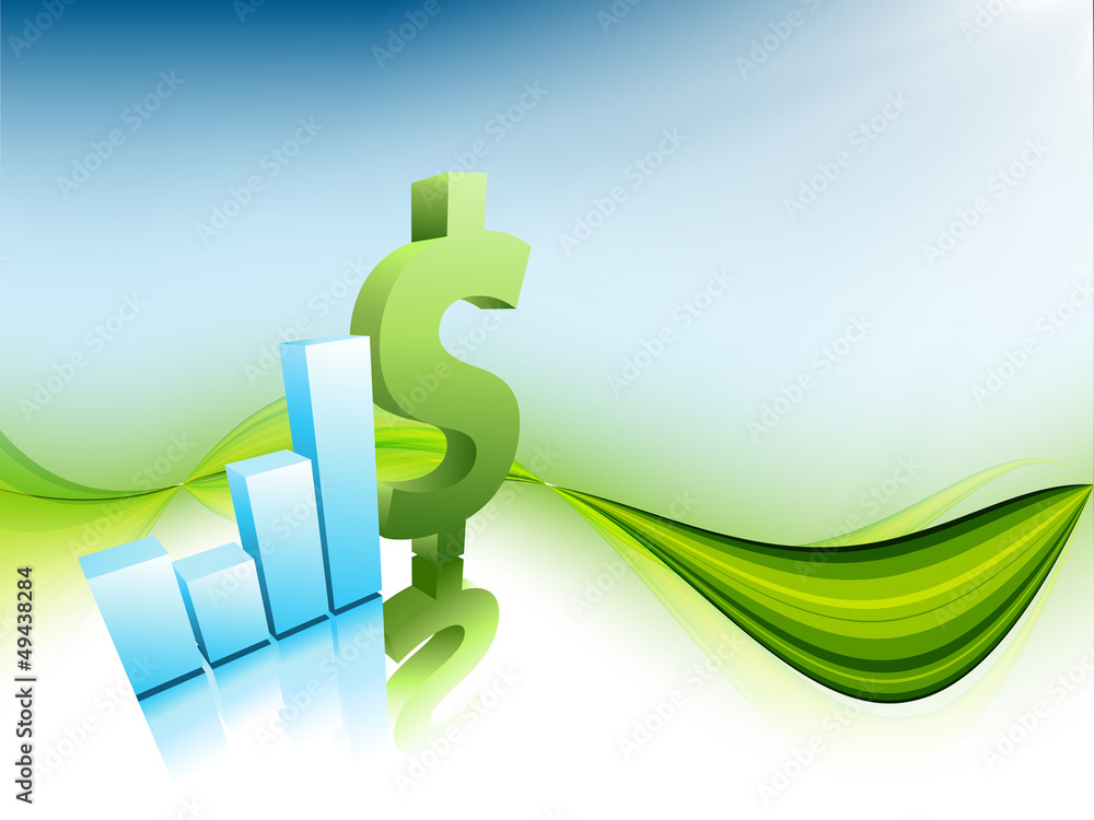 Poster abstract vector statistic backdrop with bar graphs. eps10