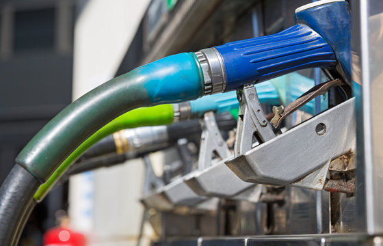 blue gas pump nozzles