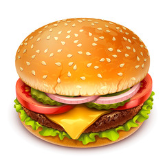 hamburger icon - obrazy, fototapety, plakaty