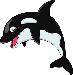 Orca cartoon