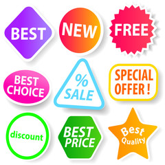 Advertising wobblers