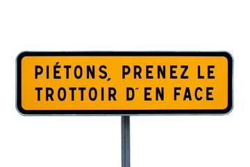 S&eacute;curit&eacute; des pi&eacute;tons &agrave; proximit&eacute; d'un chantier