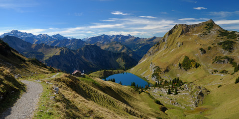 Seealpe bei Oberstdorf im Allgäu
