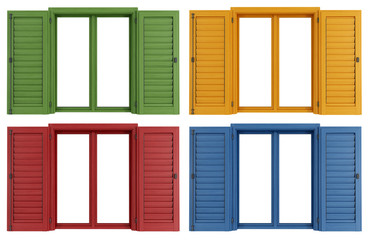 colorful windows