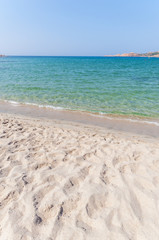 Fototapeta na wymiar Sardynia Plaża Marinedda