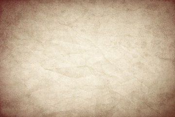 Vintage Empty Page Template and Old Image Texture