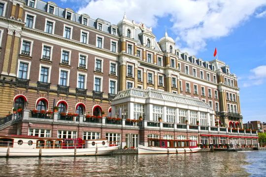 Amstel hotel in Amsterdam