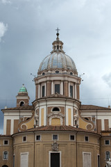 Obraz premium Rome - Church of Saints Ambrogio and Carlo al Corso