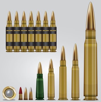 Rifle ammo set