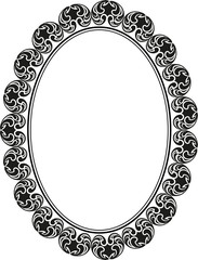 frame oval