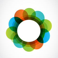 Obraz premium colorful circle