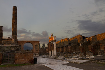 Foro de Pompeya (Campania,Italia)